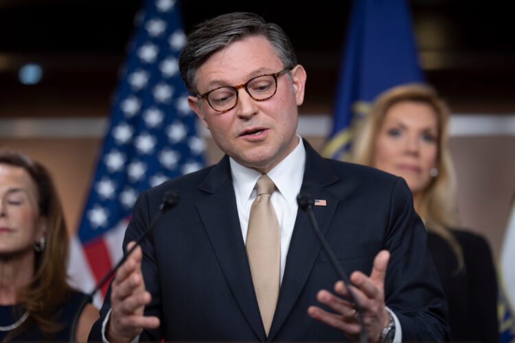 Republican revolt against Johnson halts business in U.S. House